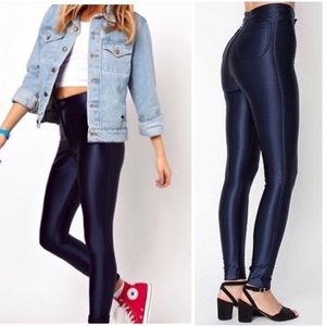American Apparel Midnight Navy Disco Pants